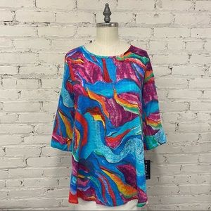 2290 Yushi Multicolored Tunic